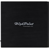HighPoint RocketStor 6314B TB 2 to TB 3, Disk enclosure Nero