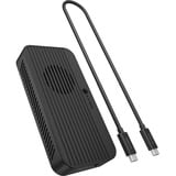 ICY BOX Custodia SSD M.2 NVMe IB-1980M-80G, Disk enclosure Nero