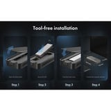 ICY BOX Custodia SSD M.2 NVMe IB-1980M-80G, Disk enclosure Nero
