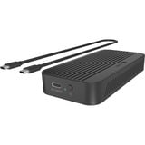 ICY BOX Custodia SSD M.2 NVMe IB-1980M-80G, Disk enclosure Nero