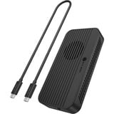 ICY BOX Custodia SSD M.2 NVMe IB-1980M-80G, Disk enclosure Nero