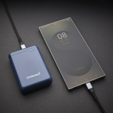 Intenso XS10000 Polimeri di litio (LiPo) 10000 mAh Blu, Powerbank  blu, 10000 mAh, Polimeri di litio (LiPo), Blu