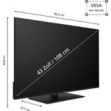 JVC LT-43VF5355, Televisore LED Nero
