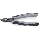 KNIPEX 78 61 125 ESD pinza Pinze per taglio laterale, Pinze per elettronica Pinze per taglio laterale, 9 mm, 1,6 mm, Acciaio inossidabile, Acciaio, Plastica, Nero/Grigio