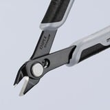 KNIPEX 78 61 125 ESD pinza Pinze per taglio laterale, Pinze per elettronica Pinze per taglio laterale, 9 mm, 1,6 mm, Acciaio inossidabile, Acciaio, Plastica, Nero/Grigio