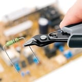 KNIPEX 78 61 125 ESD pinza Pinze per taglio laterale, Pinze per elettronica Pinze per taglio laterale, 9 mm, 1,6 mm, Acciaio inossidabile, Acciaio, Plastica, Nero/Grigio