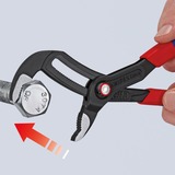 KNIPEX Pinza Cobra QuickSet per tubi / pompe dell'acqua, Tubi, pinza regolabile rosso/Blu
