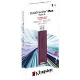 Kingston DataTraveler Max 1TB, Chiavetta USB Bordeaux