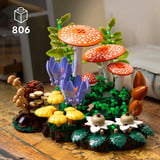 LEGO Botanicals Funghi di bosco, Giochi di costruzione 