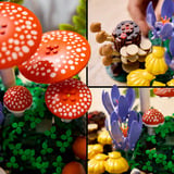 LEGO Botanicals Funghi di bosco, Giochi di costruzione 