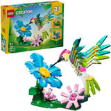LEGO Creator 3-in-1 Animali Selvatici: Colibrì Variopinto, Giochi di costruzione 