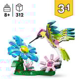 LEGO Creator 3-in-1 Animali Selvatici: Colibrì Variopinto, Giochi di costruzione 