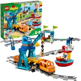 LEGO DUPLO Il grande treno merci, Giochi di costruzione Set da costruzione, 2 anno/i, 105 pz, 2,75 kg