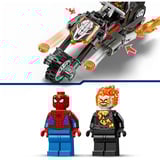 LEGO Marvel Super Heroes Spider-Man vs. Ghost Rider sulla sua motocicletta, Giochi di costruzione 