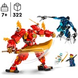 LEGO NINJAGO Mech elemento Fuoco di Kai, Giochi di costruzione Set da costruzione, 7 anno/i, Plastica, 322 pz, 484 g