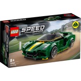 LEGO Speed Champions Lotus Evija Set da costruzione, 8 anno/i, Plastica, 247 pz, 292 g