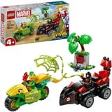 LEGO Spidey e i Suoi Fantastici Amici 11198 Inseguimento sui Dino-Veicoli di Spin ed Electro, Giochi Educativi per Bambini 4+, Giochi di costruzione Giochi Educativi per Bambini 4+, Set da costruzione, 4 anno/i, Plastica, 124 pz, 295 g