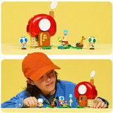 LEGO Super Mario Festa a casa di Toad, Giochi di costruzione Set da costruzione, 7 anno/i, Plastica, 276 pz, 498 g