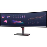 Lenovo ThinkVision P49w-30 Monitor, Monitor LED Nero, 124,5 cm (49"), 5120 x 1440 Pixel, DQHD, LED, 6 ms, Nero