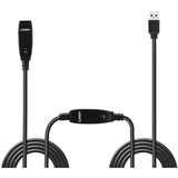 Lindy 43322 cavo USB 15 m USB 3.2 Gen 1 (3.1 Gen 1) USB A Nero Nero, 15 m, USB A, USB A, USB 3.2 Gen 1 (3.1 Gen 1), 5000 Mbit/s, Nero
