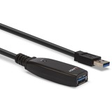 Lindy 43322 cavo USB 15 m USB 3.2 Gen 1 (3.1 Gen 1) USB A Nero Nero, 15 m, USB A, USB A, USB 3.2 Gen 1 (3.1 Gen 1), 5000 Mbit/s, Nero