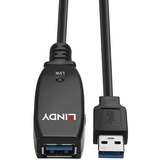 Lindy 43322 cavo USB 15 m USB 3.2 Gen 1 (3.1 Gen 1) USB A Nero Nero, 15 m, USB A, USB A, USB 3.2 Gen 1 (3.1 Gen 1), 5000 Mbit/s, Nero