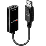 Lindy Convertitore da DisplayPort a HDMI Nero