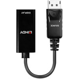 Lindy Convertitore da DisplayPort a HDMI Nero