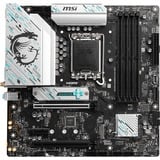 MSI B760M GAMING PLUS WIFI scheda madre Intel B760 LGA 1700 micro ATX Nero/Argento, Intel, LGA 1700, Intel® Celeron®, Intel® Pentium® Gold, LGA 1700, DDR5-SDRAM, 192 GB