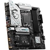 MSI B760M GAMING PLUS WIFI scheda madre Intel B760 LGA 1700 micro ATX Nero/Argento, Intel, LGA 1700, Intel® Celeron®, Intel® Pentium® Gold, LGA 1700, DDR5-SDRAM, 192 GB