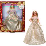 Mattel Barbie Signature 2025 Holiday Barbie bambola bionda 