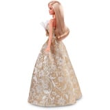 Mattel Barbie Signature 2025 Holiday Barbie bambola bionda 