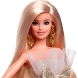 Mattel Barbie Signature 2025 Holiday Barbie bambola bionda 