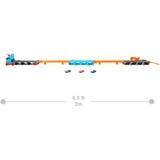 Mattel City HW Camion 2in1 Trasport+Pista,  veicolo da gioco blu/Orange, Set di veicoli, 4 anno/i, Plastica, Grigio, Multicolore