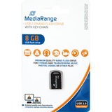 MediaRange USB Nano 8 GB Nero