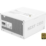 NZXT C850 Gold ATX 3.1, Alimentatore PC bianco