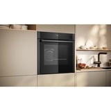 Neff N 50 B6AVJ7AG3 forno 71 L 3600 W Nero, Grafite Nero/grafite, Media, Forno elettrico, 71 L, 3600 W, 71 L, 30 - 275 °C
