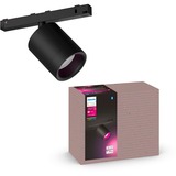 Philips Hue Philips Hue White and Color Ambiance Perifo Cilindro a sospensione Smart Nero, Lampada Nero, Philips Hue White and Color ambiance Perifo Cilindro a sospensione Smart Nero, Faretto luminoso intelligente, Bluetooth, Nero, LED integrato, Metallo, Lampadina/e non sostituibile/i