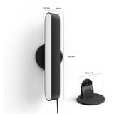 Philips Hue White & Color Ambiance Play Lightbar Set base, Luce LED Nero
