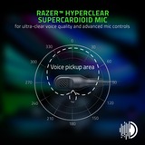 Razer BlackShark V2 Pro Cuffia Padiglione auricolare Nero Nero, Cuffia, Padiglione auricolare, Giocare, Nero, Monofonico, Pulsante