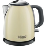 Russell Hobbs 24994-70 bollitore elettrico 1 L 2400 W Crema crema/in acciaio inox, 1 L, 2400 W, Crema, Plastica, Acciaio inossidabile, Indicatore del livello dell'acqua, Arresto di sicurezza contro il surriscaldamento