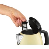 Russell Hobbs 24994-70 bollitore elettrico 1 L 2400 W Crema crema/in acciaio inox, 1 L, 2400 W, Crema, Plastica, Acciaio inossidabile, Indicatore del livello dell'acqua, Arresto di sicurezza contro il surriscaldamento
