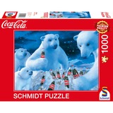 Schmidt Spiele Coca-Cola - Orsi polari, Puzzle 
