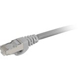 Sharkoon Cavo patch SFTP, RJ-45, con cavo grezzo Cat.7a grigio