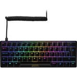 Sharkoon SGK50 S4 tastiera USB QWERTY Italiano Nero, Tastiera da gioco Nero, 60%, USB, QWERTY, LED RGB, Nero