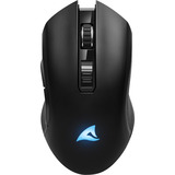 Sharkoon SKILLER SGM30W, Mouse da gioco Nero