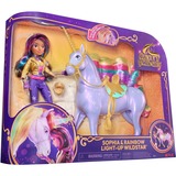 Spin Master Unicorn Academy, Sophia & Interactive Rainbow Light-up Wildstar Unicorn, giocattolo con luci, suoni e musica, bambole e unicorni giocattolo per bambine dai 4 anni in su, Gioco figura Unicorn Academy, Sophia & Interactive Rainbow Light-up Wildstar Unicorn, giocattolo con luci, suoni e musica, bambole e unicorni giocattolo per bambine dai 4 anni in su, Bambola alla moda, Femmina, 4 anno/i, Ragazza, Sonoro, Effetti della luce