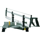 Stanley Cassetta per tagli a 45° in metallo, 560mm, con sega per tagli a 45° grigio
