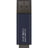 Team Group C211 unità flash USB 32 GB USB tipo A 3.2 Gen 1 (3.1 Gen 1) Blu, Chiavetta USB grigio blu scuro, 32 GB, USB tipo A, 3.2 Gen 1 (3.1 Gen 1), Cuffia, 8 g, Blu