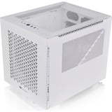 Thermaltake Divider 200 TG Air Snow Micro Micro Tower Bianco bianco, Micro Tower, PC, Bianco, SPCC, Vetro temperato, Giocare, Blu, Verde, Rosso